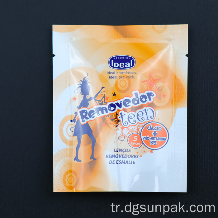 plastik esnek kozmetik numune paketleme çantası